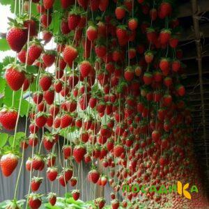 Клубника ампельная Анастасия купить по цене от 370р. в интернет-магазине «Посадика» с доставкой почтой в в Любиме и по всей России – [изображение №1].